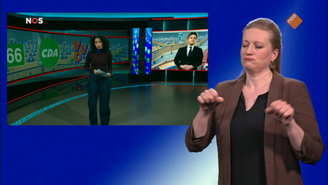 NOS Jeugdjournaal met gebarentaal